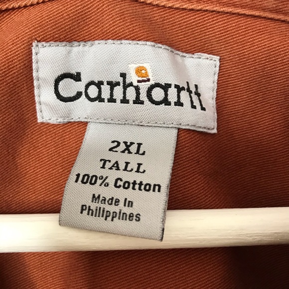 Carhartt shirt long sleeve size 2XL Tall - Picture 5 of 6